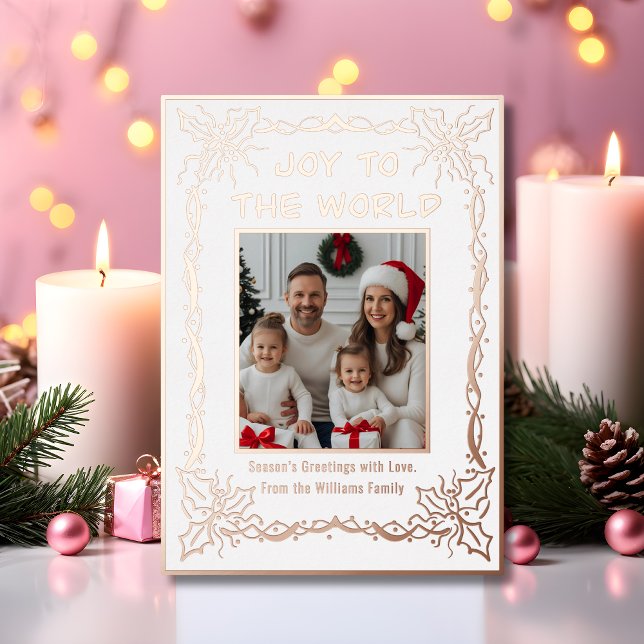 Carte de Noël personnalisée Modèle 2 Photos Fêtes (Créateur téléchargé)