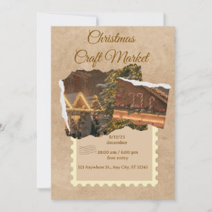 Carte de Noël personnalisée" "Salutation élégante
