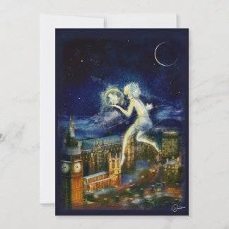 Carte de Noël Peter Pan