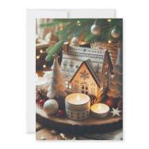Carte de Noël Plat Nordic Noel