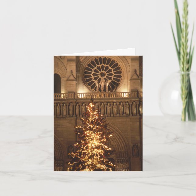 Carte de Noël pliée Joyeux Noël (Devant)