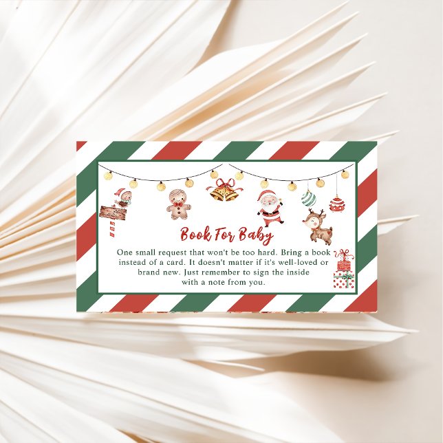 Carte de Noël pour bébé pour la fête du Père Noël (Créateur téléchargé)