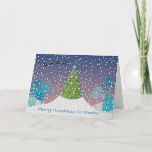 Carte de Noël pour Co Worker