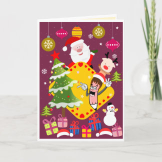Carte de Noël pour enfants - Carte interactive