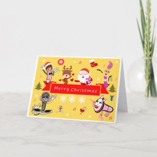 Carte de Noël pour enfants/carte interactive