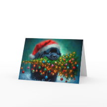 Carte de Noël pour l'aide de Terre-Neuve pour les