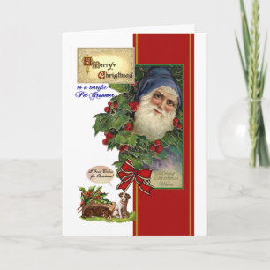 Carte de Noël pour le Groomer d'animal familier -