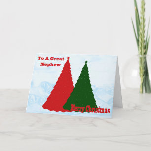 Carte de Noël pour Nephew