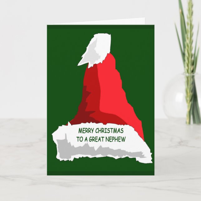 Carte de Noël pour Nephew (Devant)