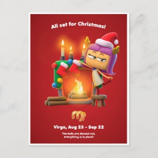 Carte de Noël pour Vierge
