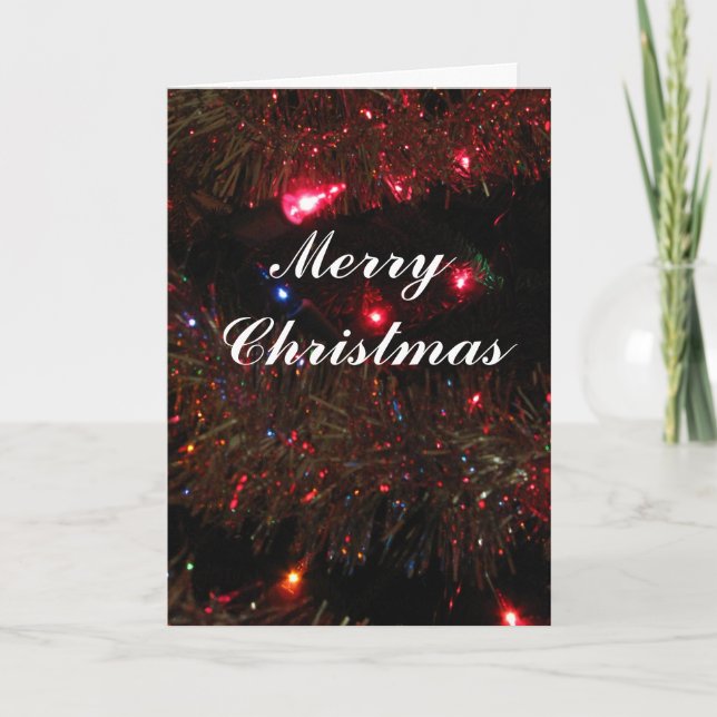 Carte de Noël Pretty Lights (Devant)