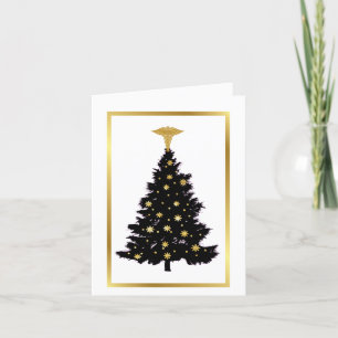 Carte de Noël professionnelle Médicale