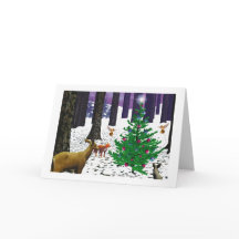 Carte de Noël - "Profitez de la magie"