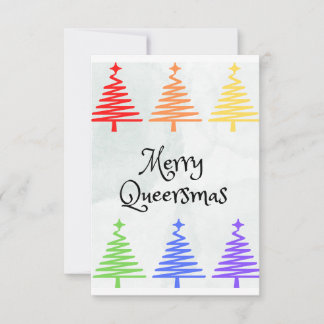 Carte de Noël Queer