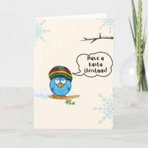 Carte de Noël Rasta 007