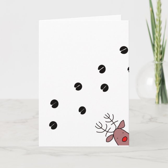 Carte de Noël Reinder (Devant)