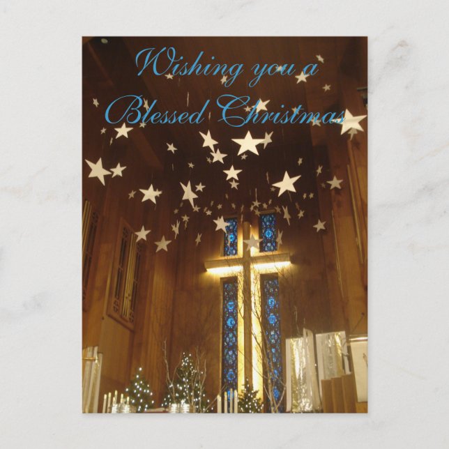Carte de Noël religieuse (Devant)
