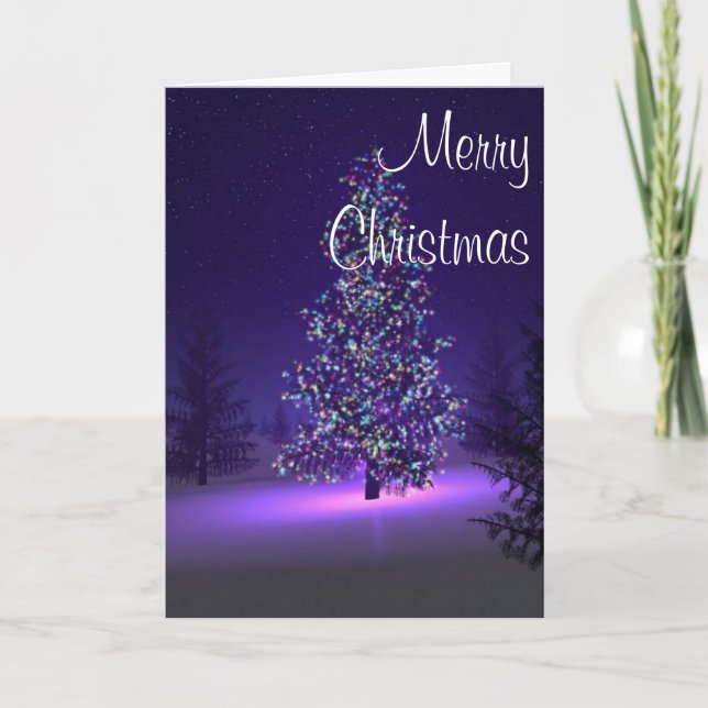 Carte de Noël religieuse (Devant)