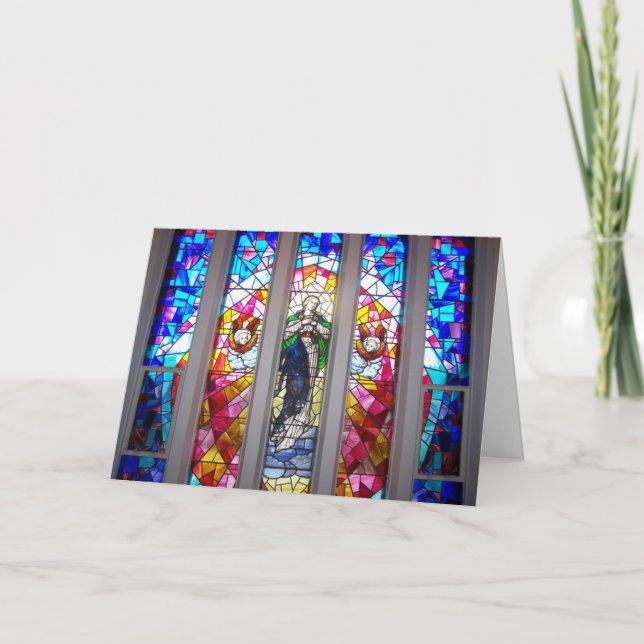 Carte de Noël religieuse (Devant)