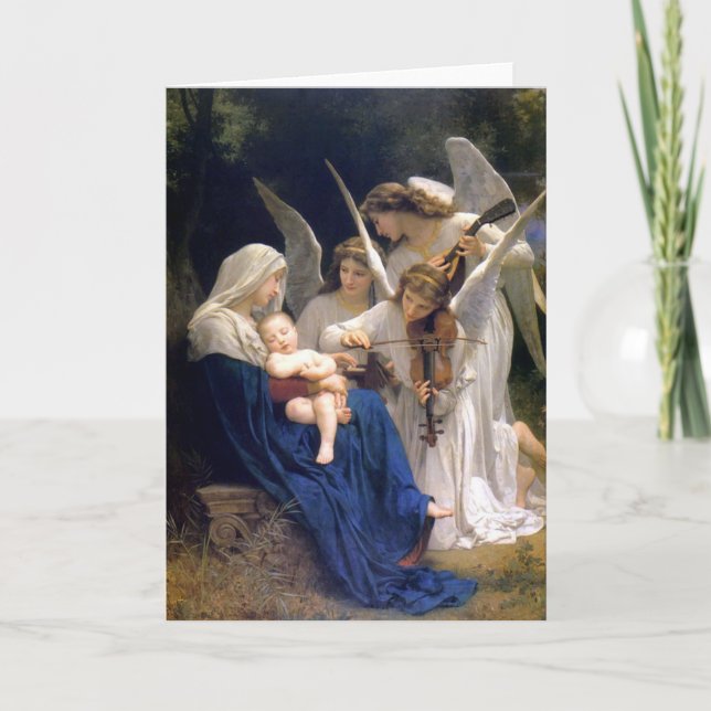 Carte de Noël religieuse (Devant)