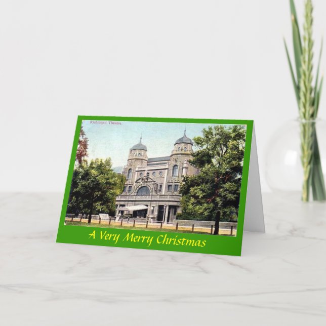 Carte de Noël - Richmond Theatre, Londres (Devant)