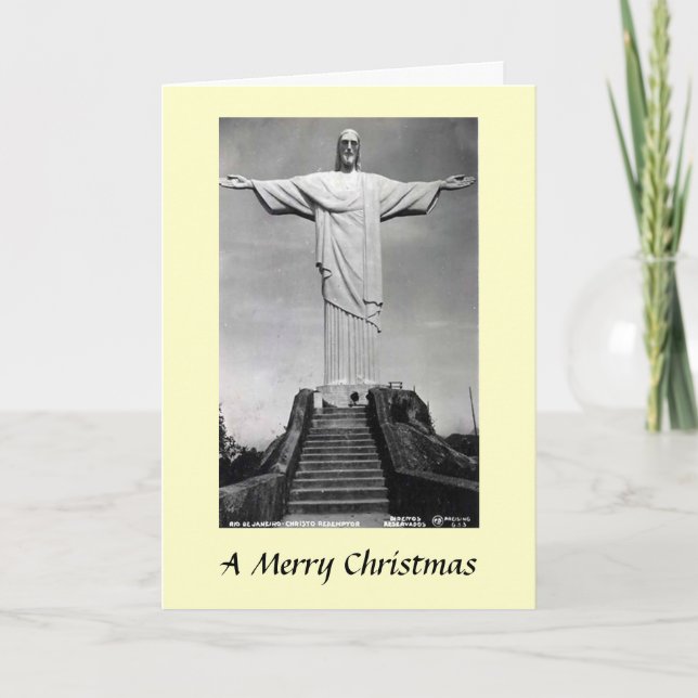 Carte de Noël - Rio de Janeiro, Brésil (Devant)
