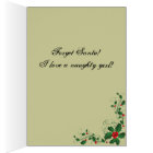 Carte de Noël Risque