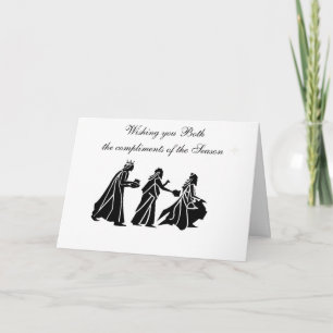 CARTE DE NOËL ROIS MAGES
