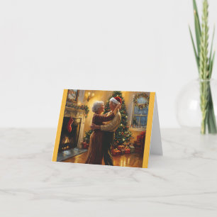 Carte de Noël romantique pour mari ou femme
