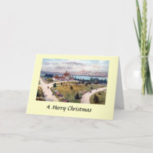 Carte de Noël - Rotorua, Nouvelle-Zélande