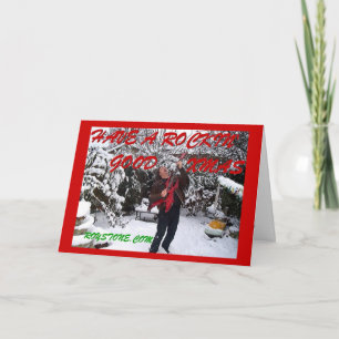 CARTE DE NOËL ROY STONE