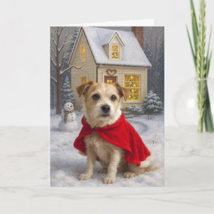 Carte de Noël Russell Terrier