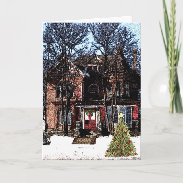 Carte de Noël Saginaw (Devant)