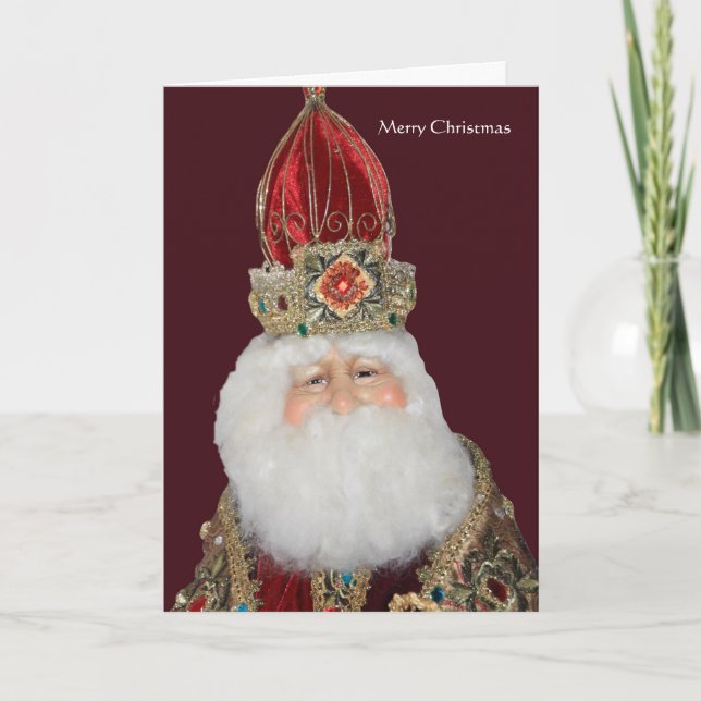 Carte de Noël Saint Nick (Devant)