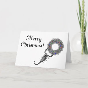 Carte de Noël Scorpio