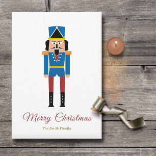Carte de Noël simple Nutcracker