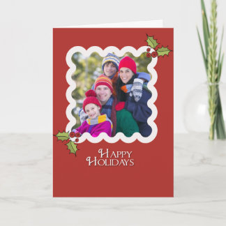 CARTE DE NOËL SIMPLE SAINTE 5x7 Modèle