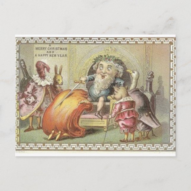 Carte de Noël Sir Loin (Devant)