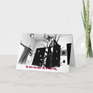 Carte de Noël Slendman