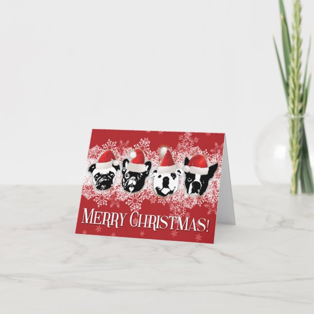Carte de Noël SNORT (petite - 5,6 po x 4 po) (Devant)