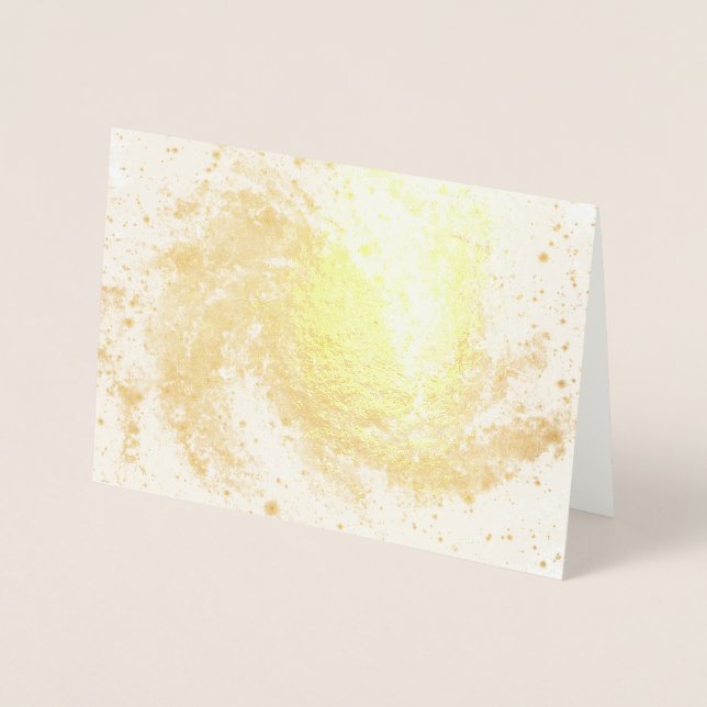 Carte de Noël Spiral Galaxy (Devant)