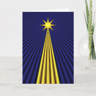 Carte de Noël Star of Bethlehem