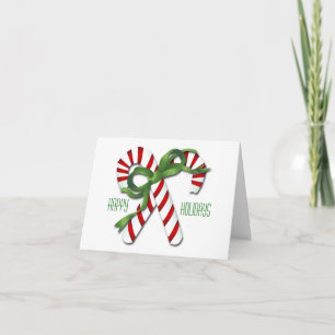 Carte de Noël sucres de canne