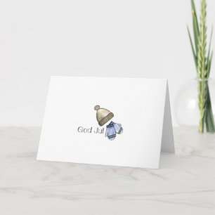 Carte de Noël suédoise