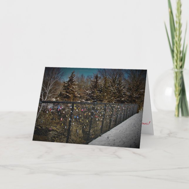 Carte de Noël "Très Chers" (Devant)