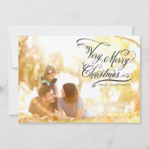 Carte de Noël très joyeuse
