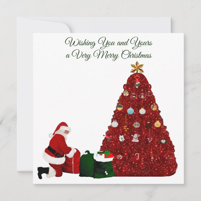 Carte de Noël très joyeuse (Devant)