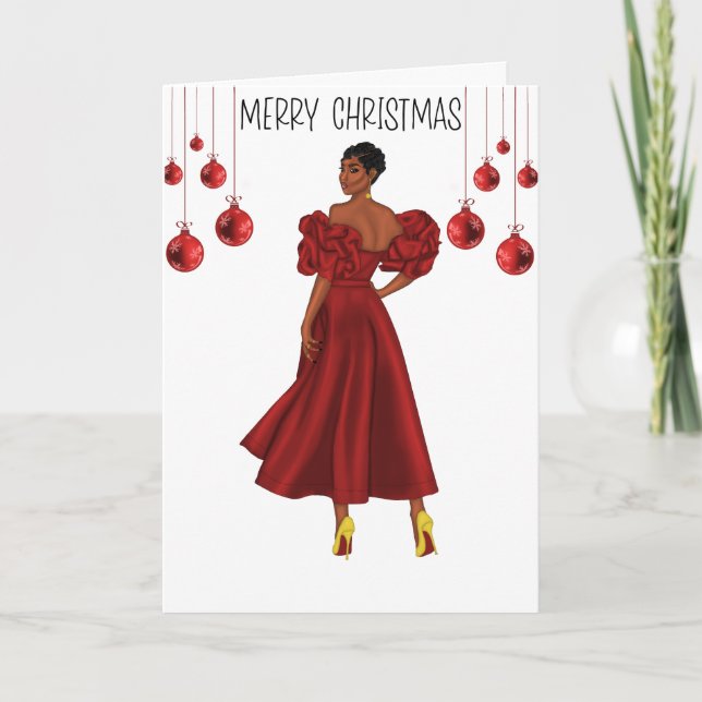 Carte de Noël Twirl (Devant)