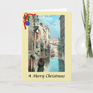 Carte de Noël - Venise