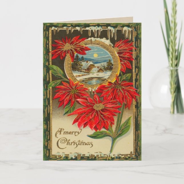 Carte de Noël victorienne (Devant)